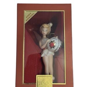 Lenox Tinkerbell Ornament with Red and Gold Accents